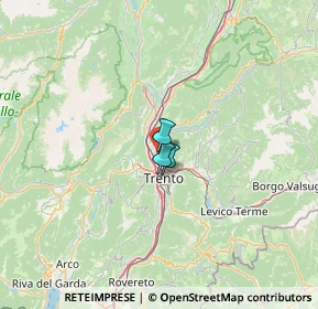 Mappa Via della Loggetta, 38121 Trento TN, Italia (50.15692)