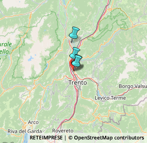 Mappa Via S. Giovanni Nepomuceno, 38121 Trento TN, Italia (41.13273)