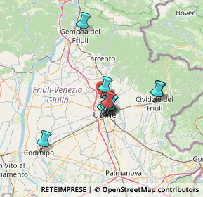 Mappa Via Enrico Fermi, 33010 Tavagnacco UD, Italia (9.95818)