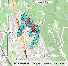 Mappa Via Don Lorenzo Milani, 38121 Trento TN, Italia (0.288)