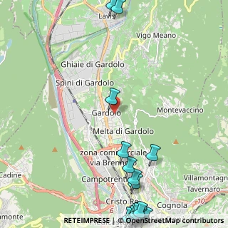 Mappa Via Savino Pedrolli, 38100 Trento TN, Italia (3.5655)