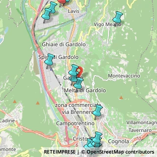 Mappa Via Savino Pedrolli, 38100 Trento TN, Italia (3.3075)