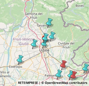 Mappa Via della Roggia, 33010 Feletto Umberto UD, Italia (18.05455)