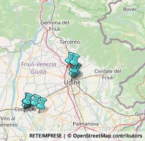 Mappa Via della Roggia, 33010 Feletto Umberto UD, Italia (15.00455)