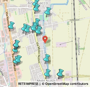 Mappa Via della Roggia, 33010 Feletto Umberto UD, Italia (0.5875)