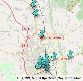 Mappa Via della Roggia, 33010 Feletto Umberto UD, Italia (4.78615)