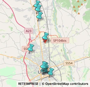 Mappa Via della Roggia, 33010 Feletto Umberto UD, Italia (4.55273)