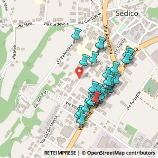 Mappa Via Cal de Messa, 32036 Belluno BL, Italia (0.21379)