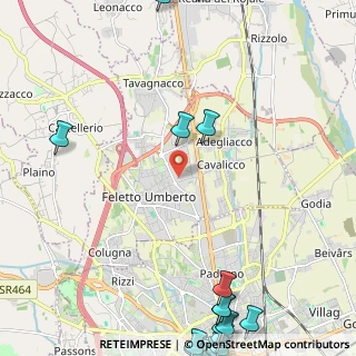Mappa 33010 Feletto Umberto UD, Italia (3.842)