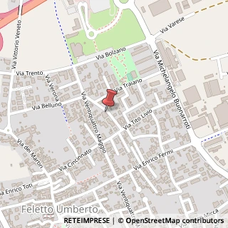 Mappa Via Cesare Augusto, 8, 33010 Tavagnacco, Udine (Friuli-Venezia Giulia)