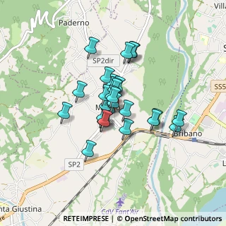 Mappa Via Ramentera, 32035 Santa Giustina BL, Italia (0.56429)