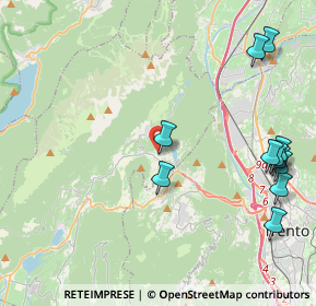 Mappa VALLELAGHI VALLELAGHI TN TN IT, 38070 Terlago TN, Italia (5.11909)