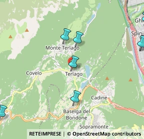 Mappa VALLELAGHI VALLELAGHI TN TN IT, 38070 Terlago TN, Italia (3.22909)