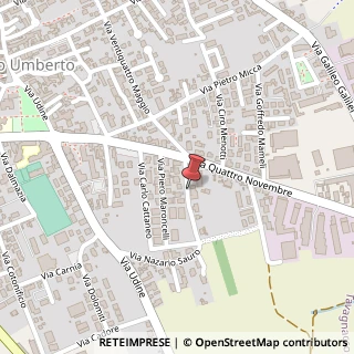 Mappa Via Vincenzo Gioberti,  1, 33010 Tavagnacco, Udine (Friuli-Venezia Giulia)