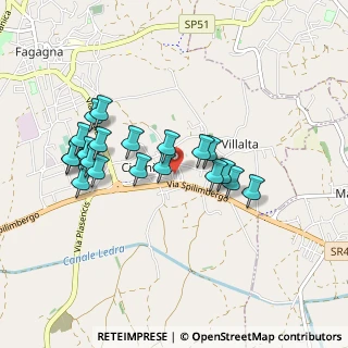 Mappa Via Braida Calligaris, 33034 Fagagna UD, Italia (0.821)