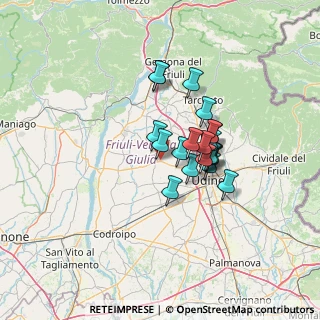 Mappa Via Braida Calligaris, 33034 Fagagna UD, Italia (9.4175)