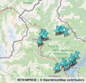 Mappa Viale dell' Artigianato, 28845 Domodossola VB, Italia (17.3615)