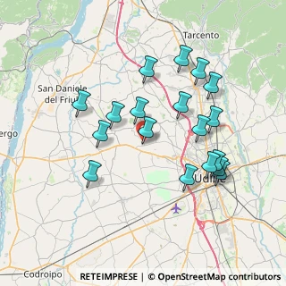 Mappa Via M. Maggiore S., 33035 Martignacco UD, Italia (7.09111)