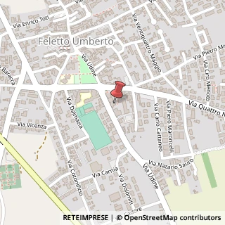 Mappa Via Udine, 73, 33010 Tavagnacco, Udine (Friuli-Venezia Giulia)