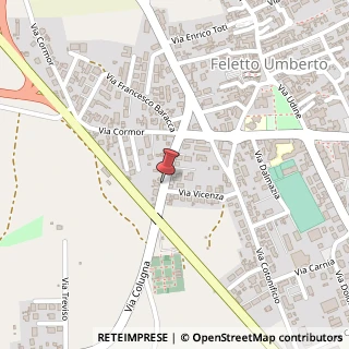 Mappa Via Colugna, 30, 33010 Tavagnacco, Udine (Friuli-Venezia Giulia)