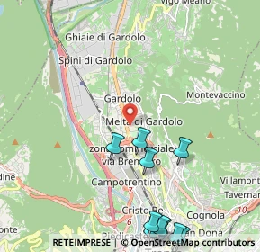 Mappa 1918, 38121 Trento TN, Italia (2.88833)