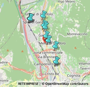 Mappa Via Avisio, 38121 Trento TN, Italia (1.49727)