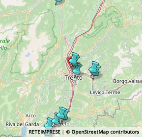 Mappa Via Avisio, 38121 Trento TN, Italia (17.48727)