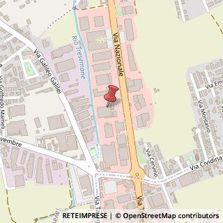 Mappa Via Nazionale, 13, 33010 Tavagnacco, Udine (Friuli-Venezia Giulia)