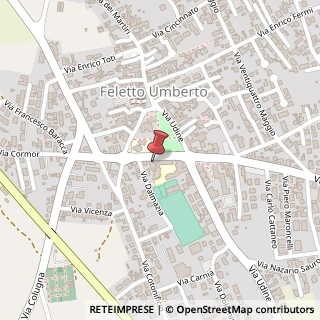 Mappa Via Mazzini, 9, 33010 Tavagnacco, Udine (Friuli-Venezia Giulia)