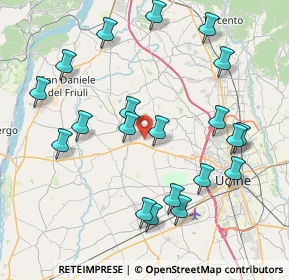 Mappa Via Selvuzzis, 33034 Fagagna UD, Italia (8.61)