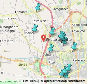 Mappa Unnamed Road, 33010 Tavagnacco UD, Italia (2.24)