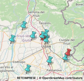 Mappa Unnamed Road, 33010 Tavagnacco UD, Italia (19.58583)