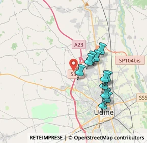 Mappa Unnamed Road, 33010 Tavagnacco UD, Italia (3.13091)