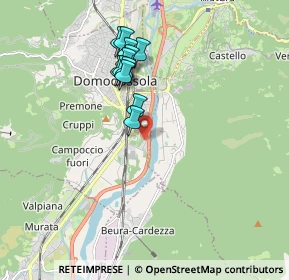 Mappa Via dell’Artigianato, 28845 Domodossola VB, Italia (1.57917)