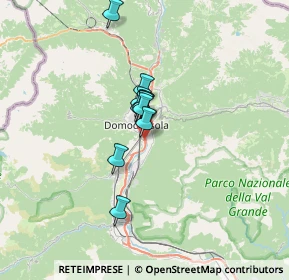 Mappa Via dell’Artigianato, 28845 Domodossola VB, Italia (3.95727)