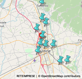 Mappa Piazza Indipendenza, 33010 Tavagnacco UD, Italia (6.39818)