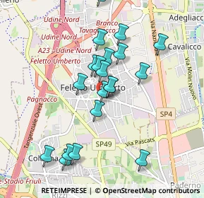 Mappa Pediatra.romanello@gmail.com, 33010 Feletto Umberto UD, Italia (0.845)