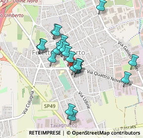 Mappa Piazza Indipendenza, 33010 Tavagnacco UD, Italia (0.3755)