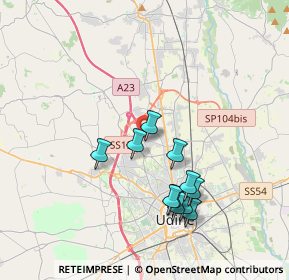 Mappa Piazza Indipendenza, 33010 Tavagnacco UD, Italia (3.43364)