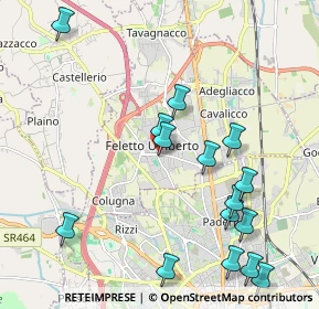 Mappa Piazza Indipendenza, 33010 Tavagnacco UD, Italia (2.35333)