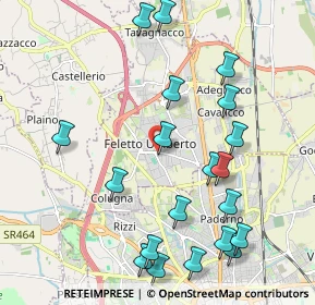 Mappa Piazza Indipendenza, 33010 Tavagnacco UD, Italia (2.307)