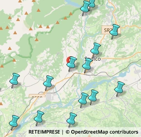 Mappa Via Ramentera, 32035 Meano BL, Italia (5.55625)