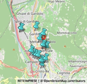 Mappa Via di Melta, 38121 Trento TN, Italia (1.43867)