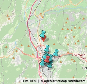 Mappa Via di Melta, 38121 Trento TN, Italia (3.61091)