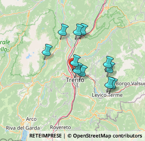 Mappa Via Rienza, 38121 Trento TN, Italia (11.48091)