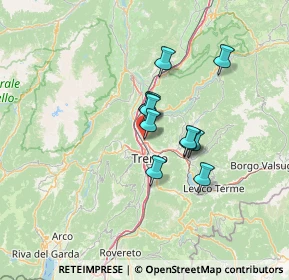 Mappa Via Rienza, 38121 Trento TN, Italia (9.04909)