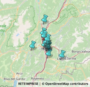 Mappa Via Rienza, 38121 Trento TN, Italia (6.14571)