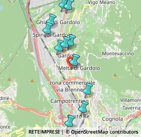 Mappa Via Rienza, 38121 Trento TN, Italia (1.95909)