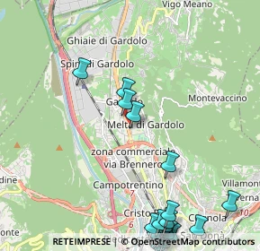 Mappa Via Rienza, 38121 Trento TN, Italia (3.0025)