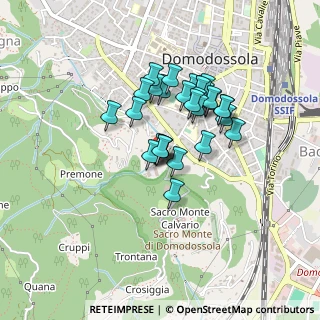 Mappa Via Fontana Buona, 28845 Domodossola VB, Italia (0.31667)